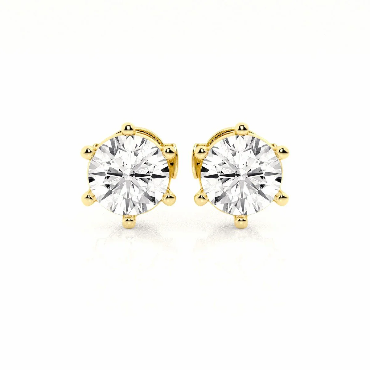 Diamond Stud Earrings