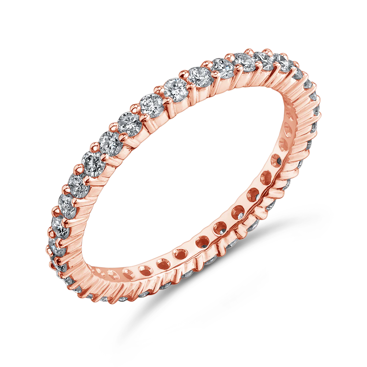 Diamond Encrusted Wedding Band - RR5234 - Image 3