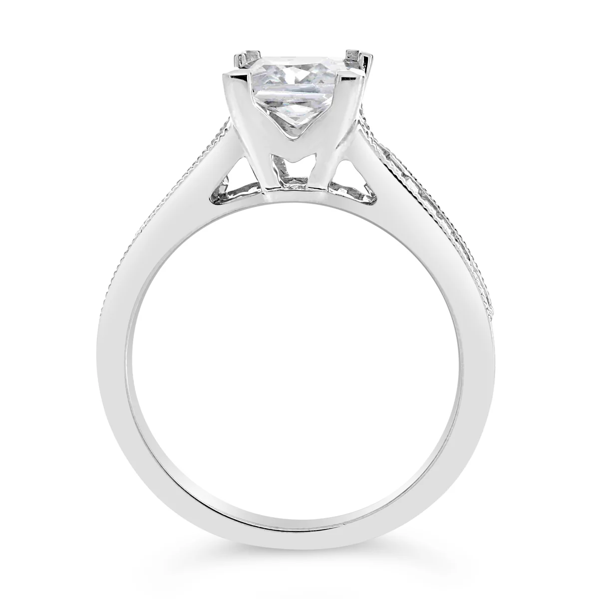 Princess Cut Diamond Engagement Ring - ACB059 - Image 3