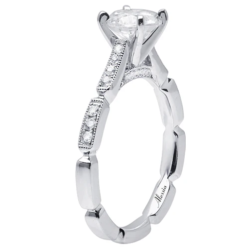 Round Brilliant Cut Diamond Engagement Ring - ACB086 - Image 3