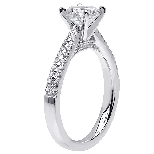 Round Brilliant Cut Diamond Engagement Ring - ACB089 - Image 2