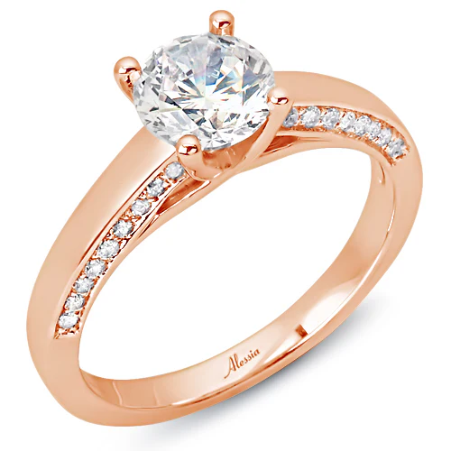 Round Brilliant Cut Diamond Engagement Ring - ACB230 - Image 4