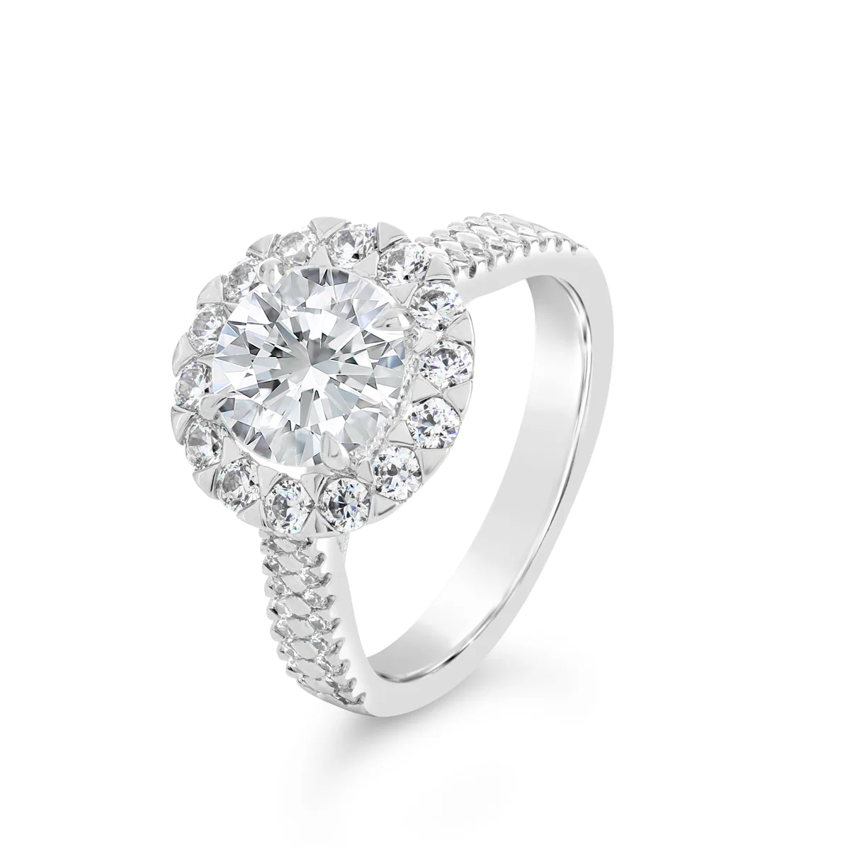 Round Cut Engagement Rings