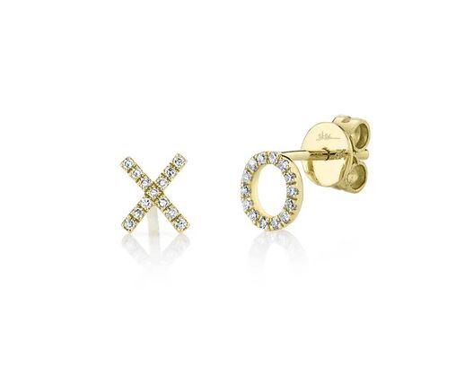 XO Diamond Earrings - SC55001319 - Image 2